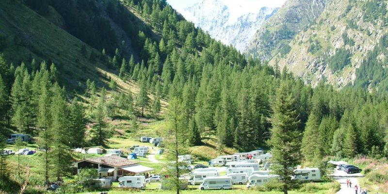 Camping Gran Paradiso / 1.660 m / Cogne